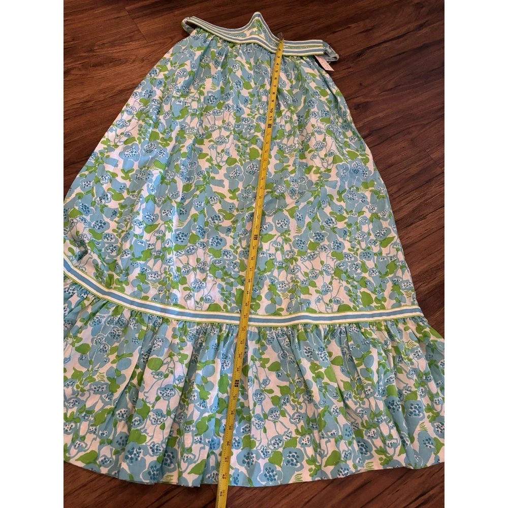 NEW TAGS Vintage The Lilly Lilly Pulitzer Maxi Skirt 1960s Belted Ruffled RARE - Picture 11 of 13